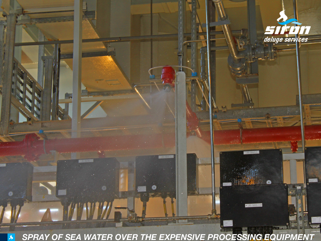 siron deluge services dry deluge testing and wet test